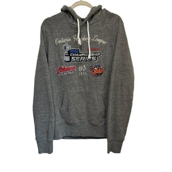 2015 OHL Championship Hoodie S Erie Otters Oshawa Generals Connor McDavid Hockey - Picture 1 of 6